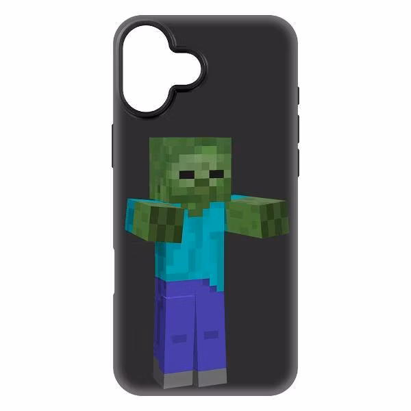Чехол для смартфона, телефона Krutoff Хаги Ваги - Киси Миси для iPhone 15 Plus черный (572751)