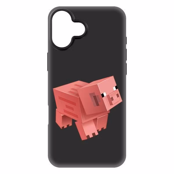 Чехол для смартфона, телефона Krutoff Хаги Ваги - Кукла Поппи для iPhone 15 Plus черный (572748)