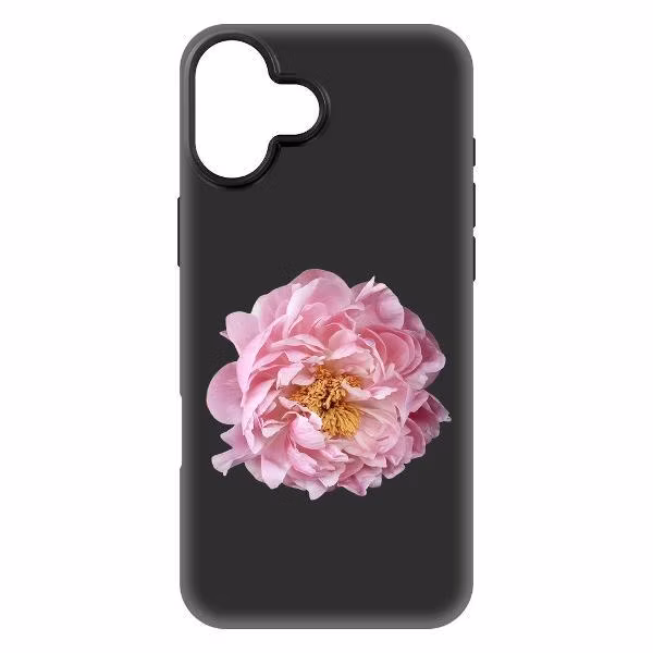 Чехол для смартфона, телефона Krutoff Взгляд для iPhone 15 Plus черный (572732)