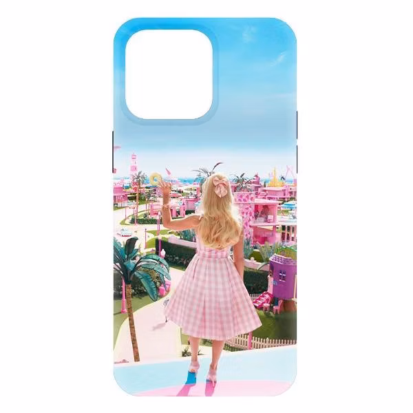 Чехол Krutoff Soft Case Барбиленд для iPhone 15 Pro Max