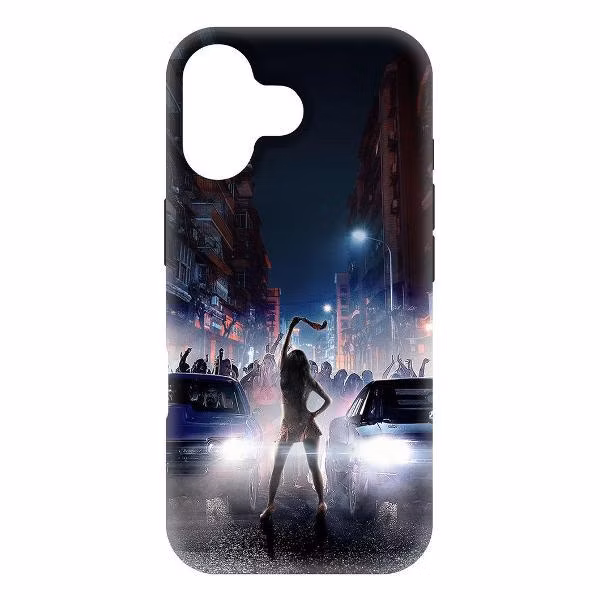 Чехол для смартфона, телефона Krutoff Форсаж. Стритрейсинг для iPhone 16