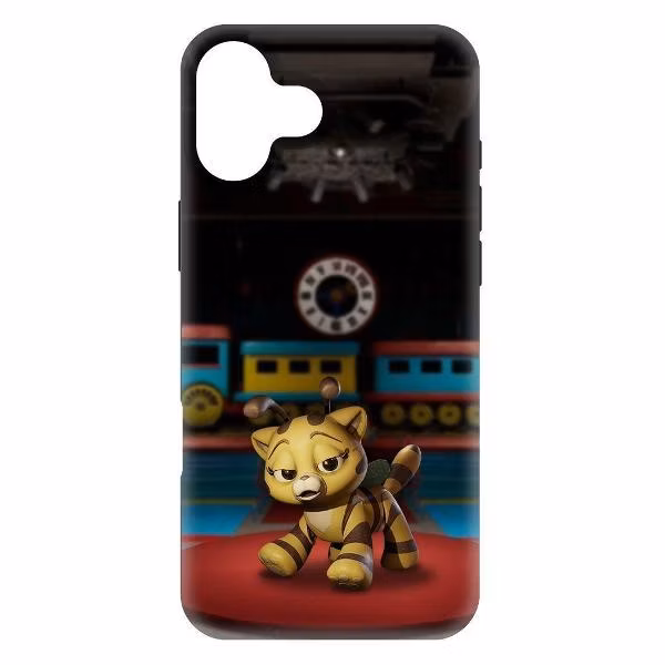 Чехол для смартфона, телефона Krutoff для iPhone 15 Plus Cтандофф 2 - Неон, черный (572715)