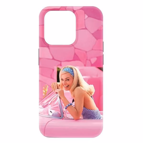 Чехол для смартфона, телефона Krutoff Soft Case Барби в розовом для iPhone 15 Pro  (482643)