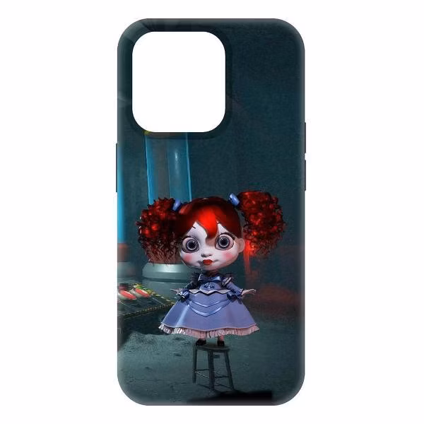 Чехол Krutoff Хаги Ваги - Кукла Поппи для iPhone 15 Pro