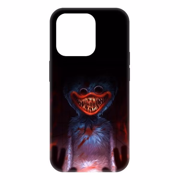 Чехол Krutoff Атака Хаги Ваги для iPhone 15 Pro