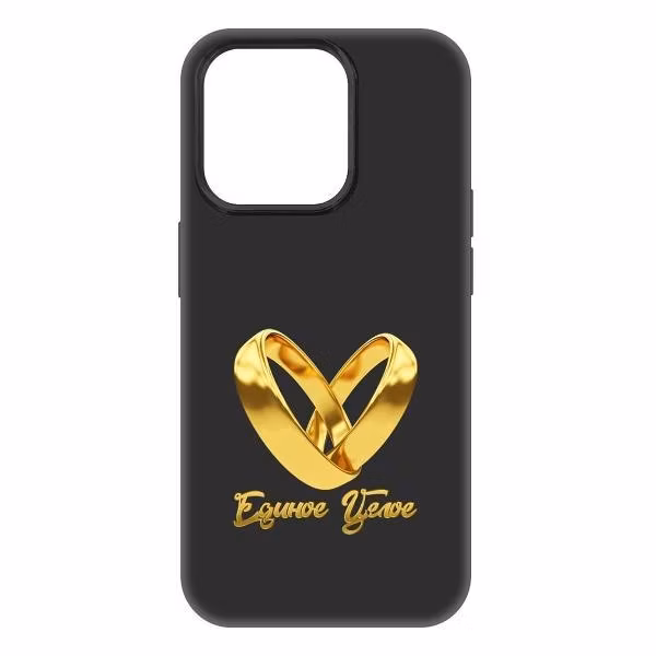 Чехол Krutoff Единое целое для iPhone 15 Pro