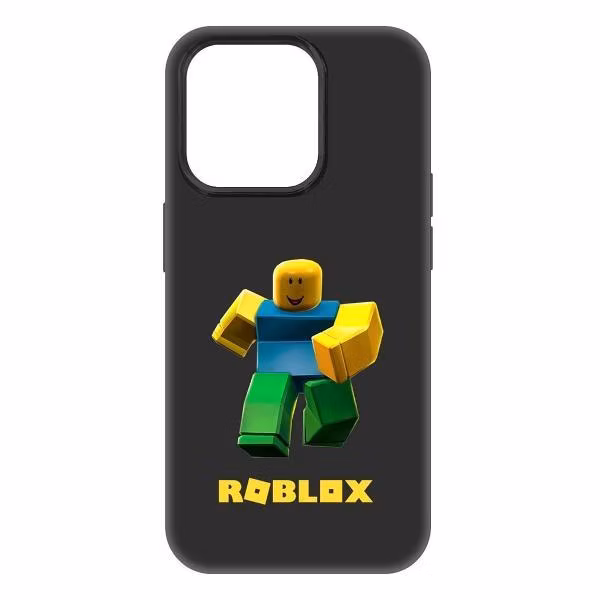 Чехол Krutoff Roblox-Классический Нуб для iPhone 15 Pro