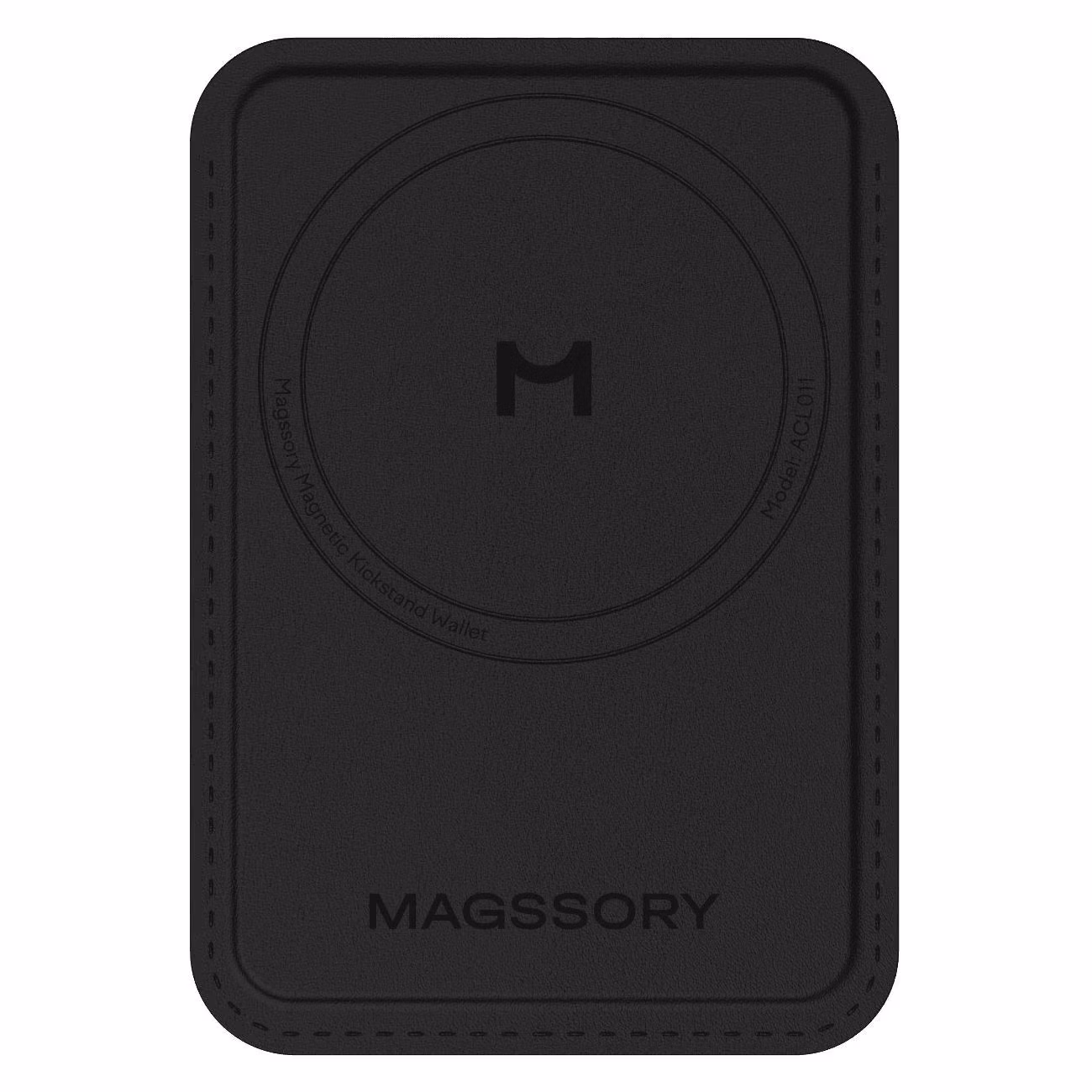 Кардхолдер для смартфона Magssory Duo Magnetic Kickstand Wallet Magsafe миднайт