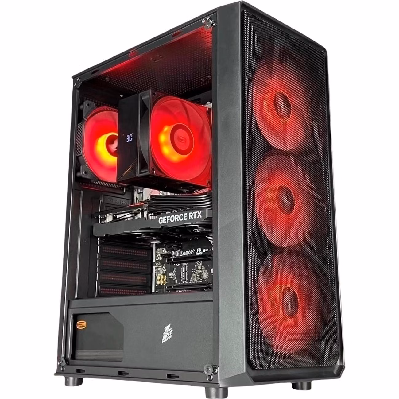 Системный блок игровой KWIK Silent Storm kl532-A черный титан