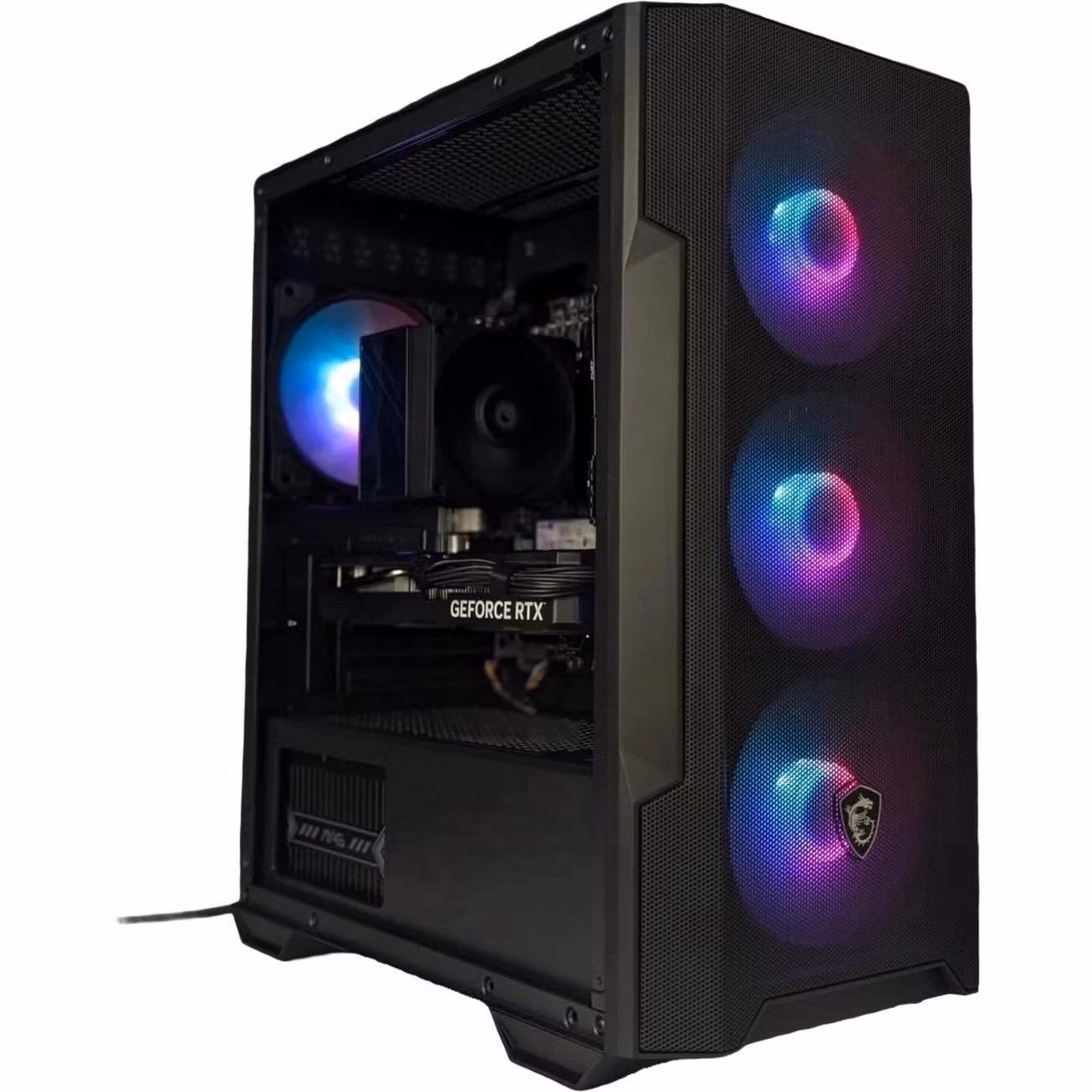 Системный блок игровой KWIK Phoenix Flame kl668-A черный титан