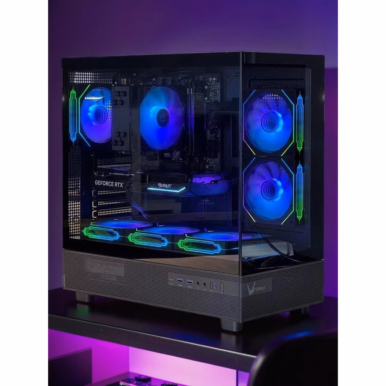 Системный блок игровой KWIK RYZEN 7 8700F/RTX 5070 12GB