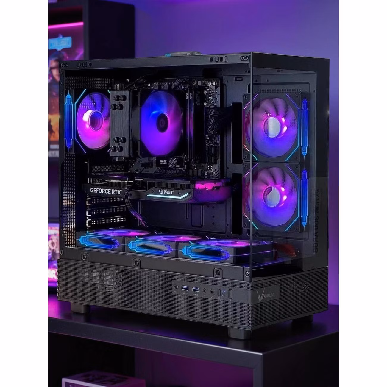 Системный блок игровой KWIK RYZEN 7 8700F/RTX 5060TI 16GB