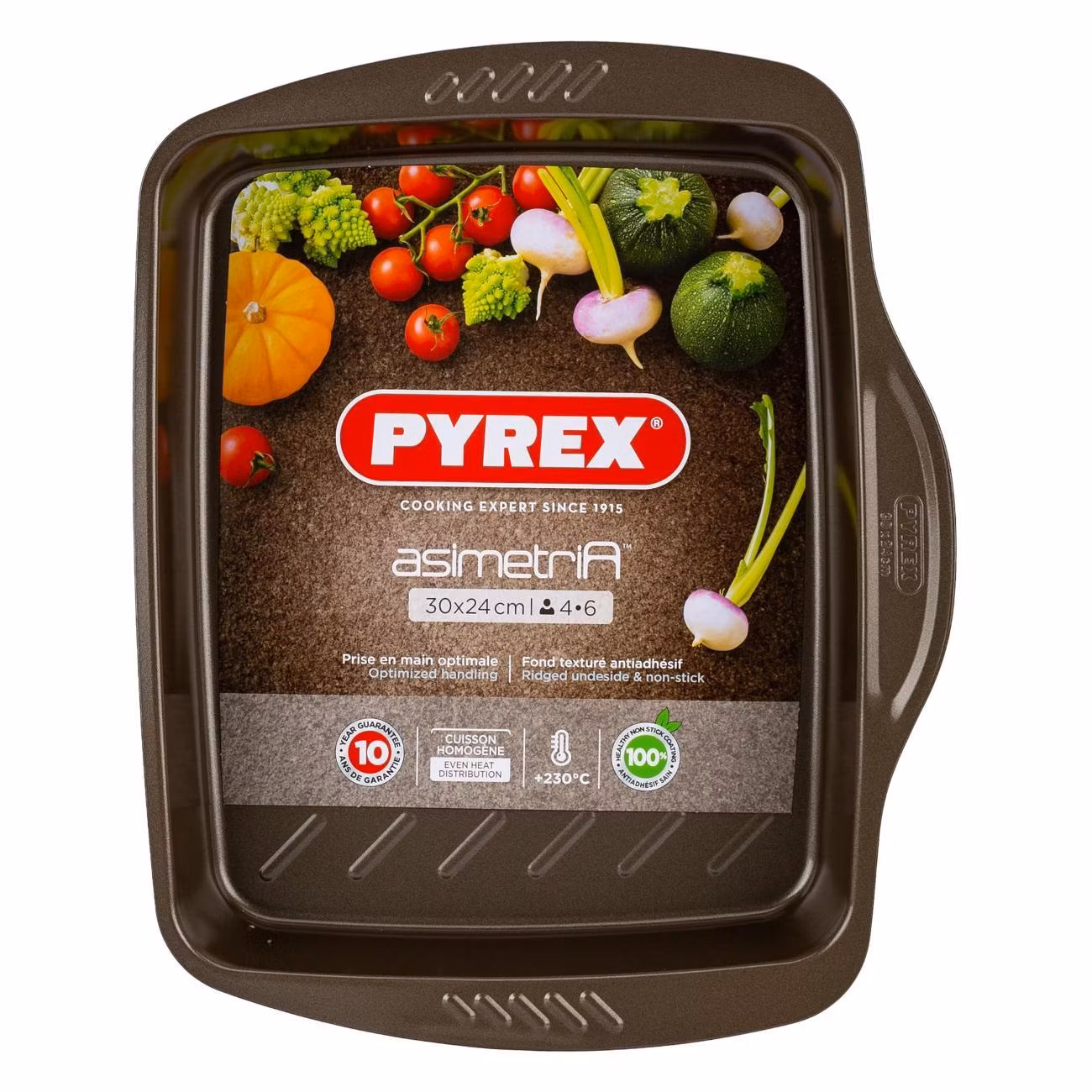 Форма для выпекания (металл) Pyrex AS30RR0 30х24см прямоугольная