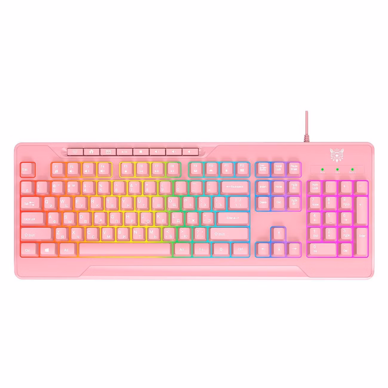 Игровой комплект для компьютера Onikuma G32-P розовый Knight