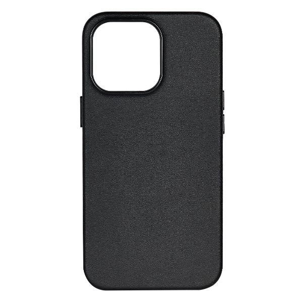 Чехол Leather Co. с MagSafe для iPhone 15 Pro Max (New line) черный
