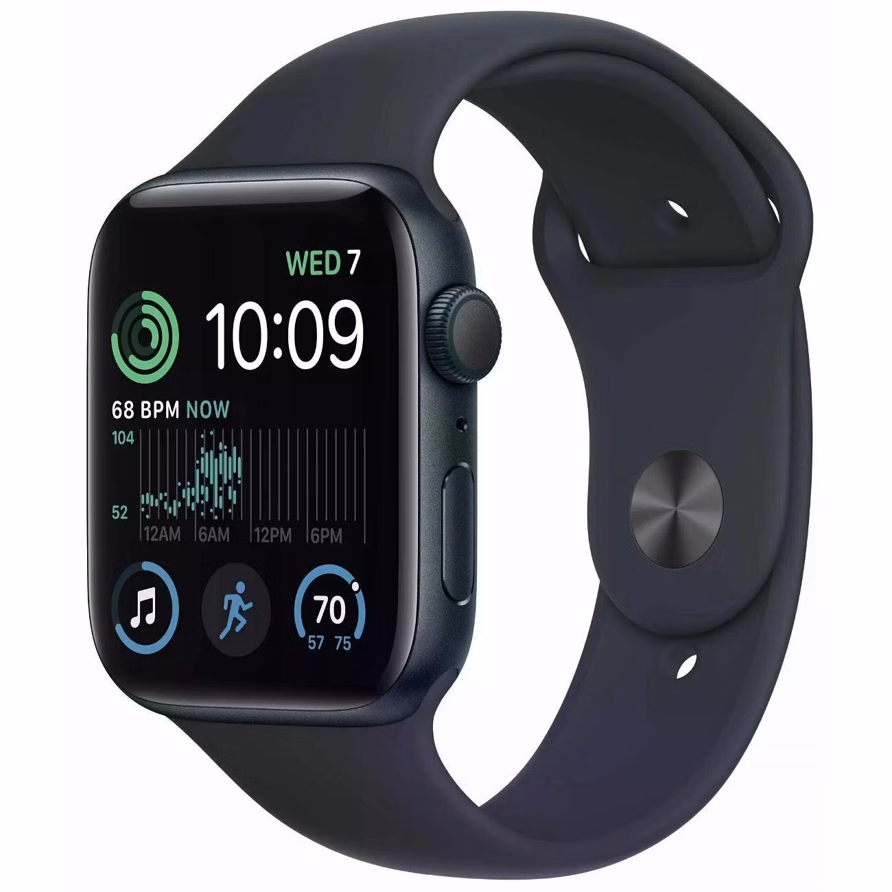 Смарт-часы Apple Watch SE 2024 44mm Midnight Sport Band