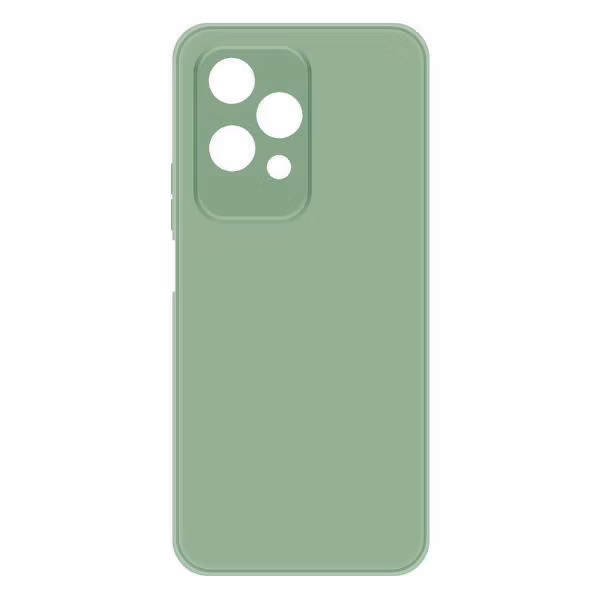 Чехол для смартфона, телефона Krutoff Silicone Case для Honor 200 Lite зеленый
