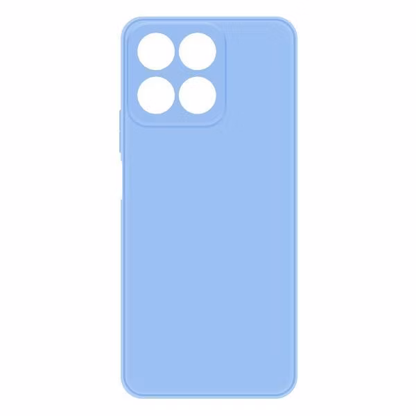 Чехол для смартфона, телефона Krutoff Silicone Case для Honor X7c голубой