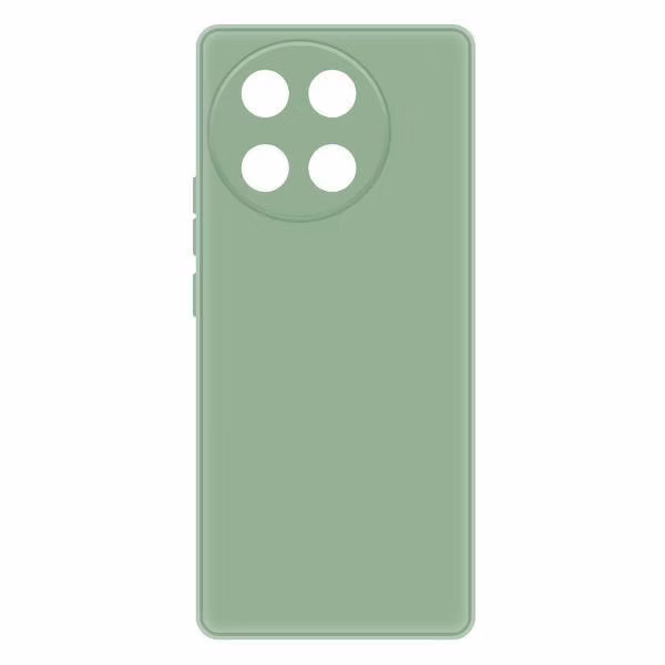 Чехол для смартфона, телефона Krutoff Silicone Case для TECNO Camon 30S зеленый