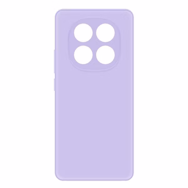Чехол для смартфона, телефона Krutoff Silicone Case для Xiaomi Redmi Note 14 Pro 5G фиолетовый
