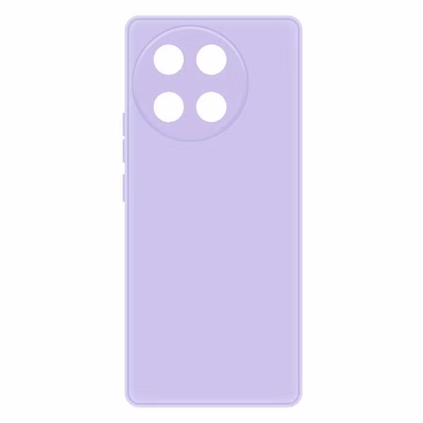 Чехол для смартфона, телефона Krutoff Silicone Case для TECNO Camon 30S фиолетовый