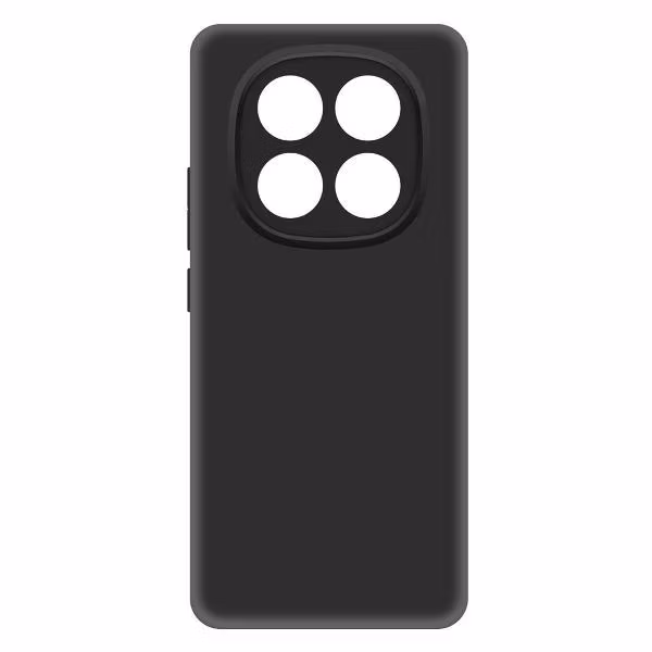 Чехол для смартфона, телефона Krutoff Soft Case для Xiaomi Redmi Note 14 Pro 5G черный