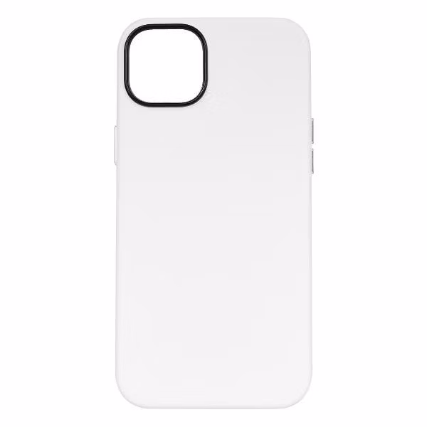 Чехол Leather Co. для iPhone 15 белый