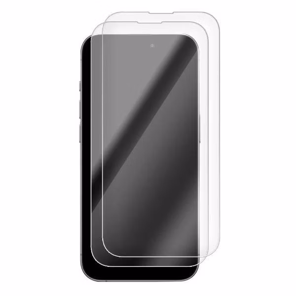 Защитное стекло для смартфона, телефона Krutoff для iPhone 15 Pro 2шт (480438)