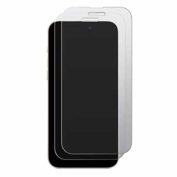 Защитное стекло для смартфона, телефона Krutoff для iPhone 15 Plus 2шт (480419)