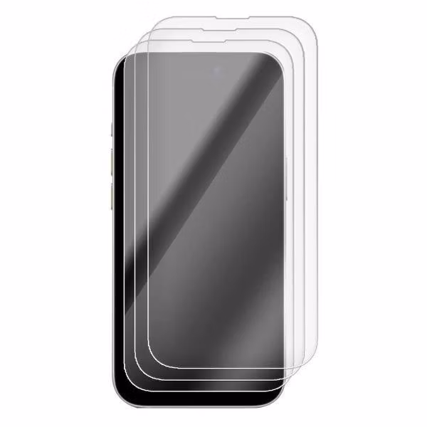 Защитное стекло для смартфона, телефона Krutoff для iPhone 15 3шт (480387)