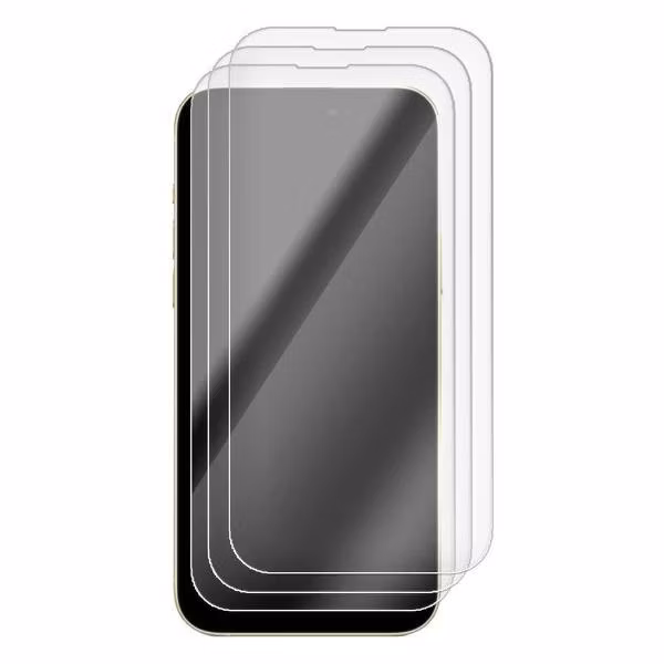 Защитное стекло для смартфона, телефона Krutoff для iPhone 15 Plus 3шт (480413)