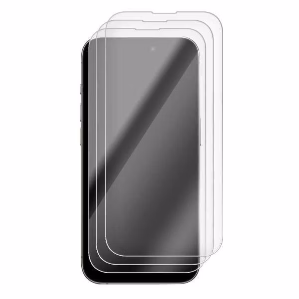 Защитное стекло для смартфона, телефона Krutoff для iPhone 15 Pro 3шт (480439)
