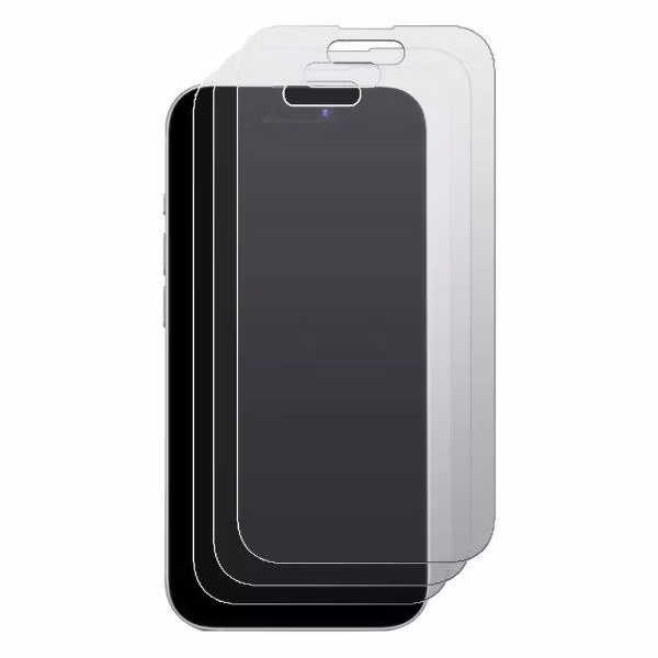 Защитное стекло для смартфона, телефона Krutoff для iPhone 15 3шт (480394)