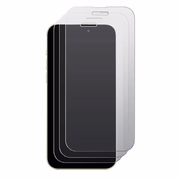 Защитное стекло для смартфона, телефона Krutoff для iPhone 15 Plus 3шт (480420)