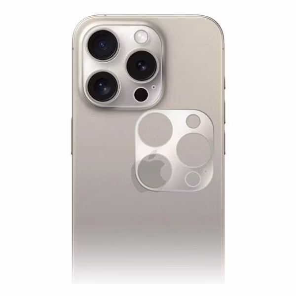 Защитное стекло для смартфона, телефона Krutoff для камеры iPhone 15 Pro 2шт.