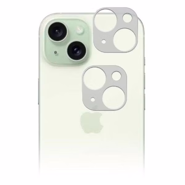 Защитное стекло для смартфона, телефона Krutoff матовое для камеры iPhone 15 2шт
