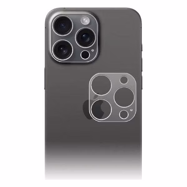 Защитное стекло для смартфона, телефона Krutoff матовое для камеры iPhone 15 Pro Max 2шт