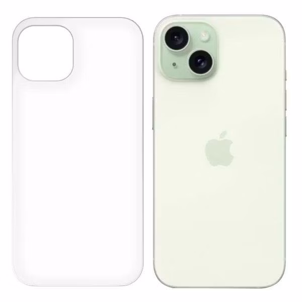 Защитное стекло для смартфона, телефона Krutoff для iPhone 15 (480383)