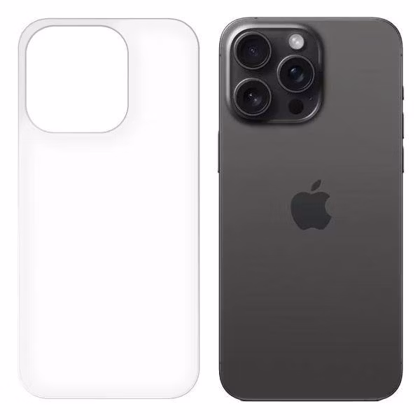 Защитное стекло для смартфона, телефона Krutoff для iPhone 15 Pro Max (480461)