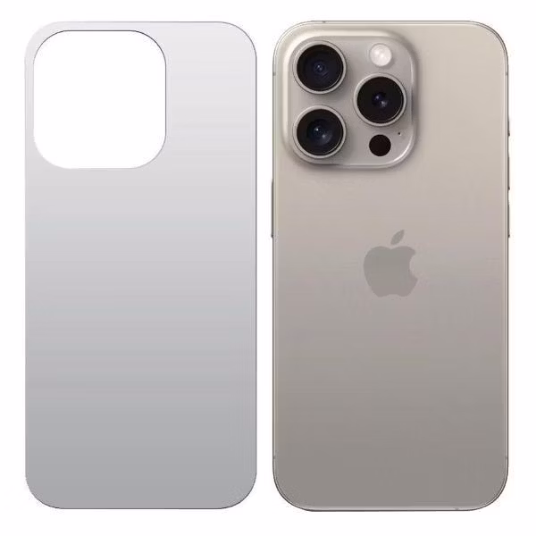 Защитное стекло для смартфона, телефона Krutoff для iPhone 15 Pro (480442)