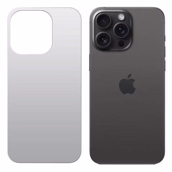 Защитное стекло для смартфона, телефона Krutoff для iPhone 15 Pro Max (480468)
