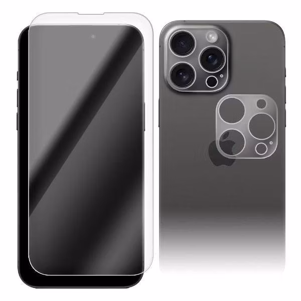 Защитное стекло для смартфона, телефона Krutoff для iPhone 15 Pro Max (480463)