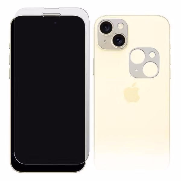 Защитное стекло для смартфона, телефона Krutoff для iPhone 15 Plus (480418)