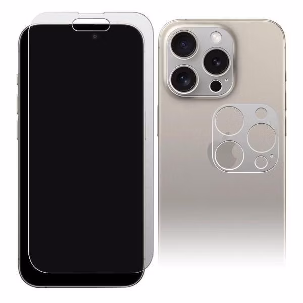 Защитное стекло для смартфона, телефона Krutoff для iPhone 15 Pro (480444)