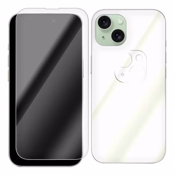 Защитное стекло для смартфона, телефона Krutoff для iPhone 15 (480388)