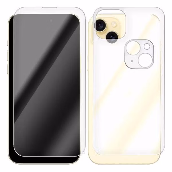 Защитное стекло для смартфона, телефона Krutoff для iPhone 15 Plus (480414)