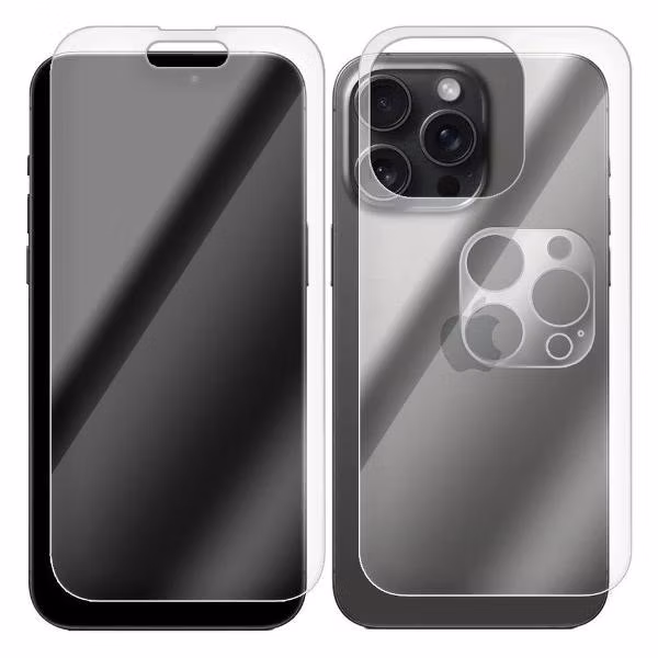 Защитное стекло для смартфона, телефона Krutoff для iPhone 15 Pro Max (480466)