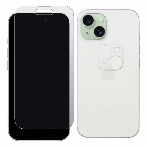 Защитное стекло для смартфона, телефона Krutoff для iPhone 15 (480395)