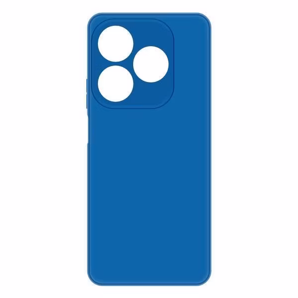 Чехол для смартфона, телефона Krutoff Silicone Case TECNO Spark 20 синий