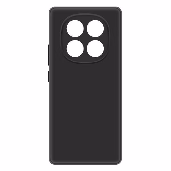 Чехол для смартфона, телефона Krutoff Silicone Case Xiaomi Redmi Note 14 Pro 4G черный